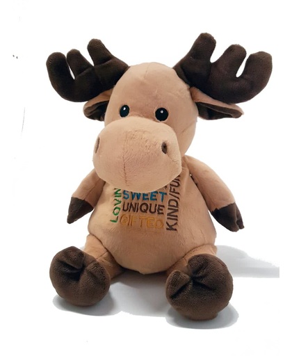 Moose Knuffel - Loving - Unique - Gifted - Kind - Sweet
