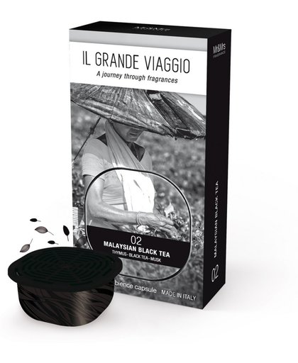 Mr&Mrs Fragrance Il Grande Viaggio - Navulling - Capsules - Malaisian Black Tea