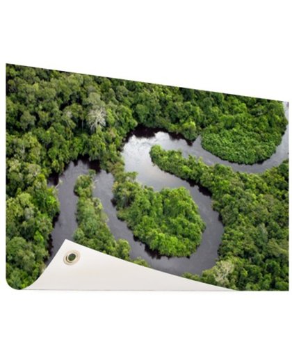 FotoCadeau.nl - Regenwoud en Amazone Brazilie Tuinposter 120x80 cm - Foto op Tuinposter (tuin decoratie)