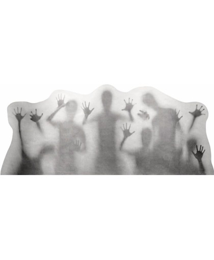 Halloween - Raamsticker horror silhouetten 35 x 78 cm