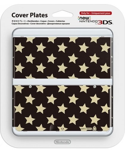 Cover Plate NEW Nintendo 3DS - Stars Black