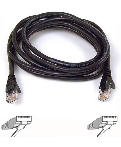 Belkin A3L980B50CM - UTP Patch kabel - Cat.6 / 50 centimeter / Zwart