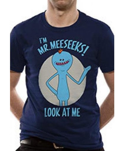 Rick and Morty Mr Meeseeks - Tshirt Blue