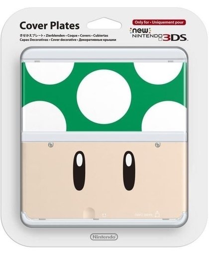 Cover Plate NEW Nintendo 3DS - Green Mushroom