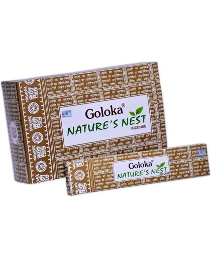 Goloka Nature's Nest wierookstokjes 15 grams