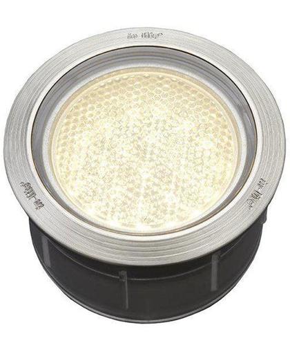 in-lite Padverlichting Hyve Integrated 12V/1W LED RVS Ø60mm Warm White