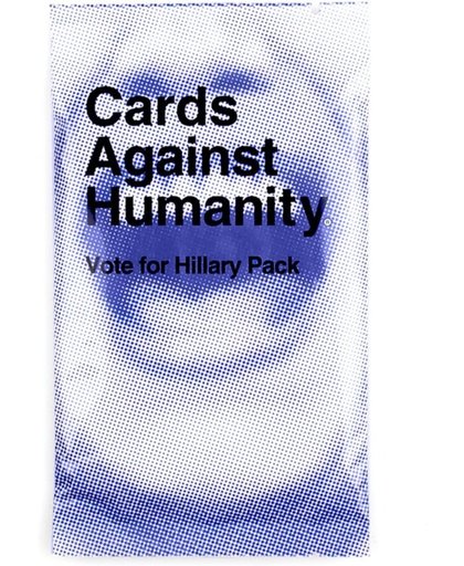 Cards against Humanity Vote for Hillary Pack