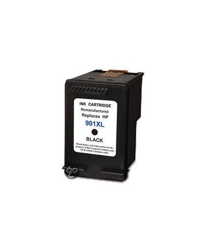 Merkloos   Inktcartridge / Alternatief voor de HP 901 XL inktcartridge CC654AE zwart 20 ml Cartridge