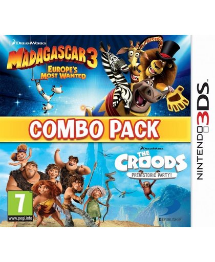 Madagascar 3 + The Croods (Combo Pack)