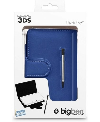 Big Ben Flip and Play Case 3DSFLIPNPLAY (Donkerblauw)