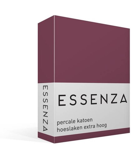 Essenza Premium - Percale Katoen - Hoeslaken - Extra Hoog - Eenpersoons - 90x210 cm - Masala