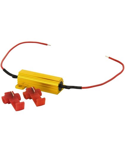 Autostyle Can-bus Weerstand 10 W 20 Ohm 12 V Rood