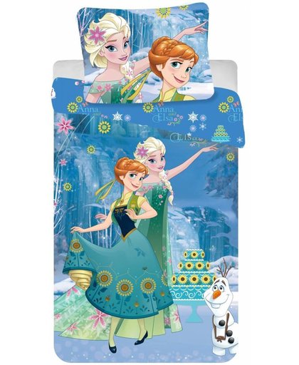 Disney Frozen Sisters - Dekbedovertrek - Eenpersoons - 140 x 200 cm - Multi