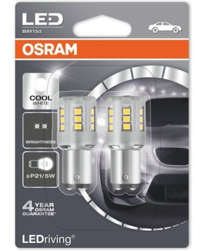OSRAM LEDriving P21/5W BAY15d 12v O-1457CW