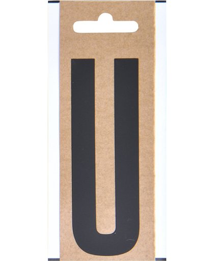 Letter etiket " U " 10cm