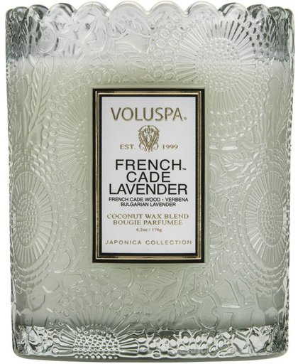 Voluspa Scalloped Edge - Geurkaars - 175gr - French Cade Lavender