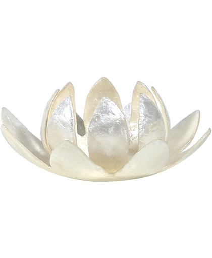 Lotus sfeerlicht parelmoer (19x8 cm)