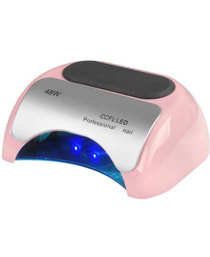 Mega Beauty Shop CCFL & LED COMBO 48 watt met sensor licht roze