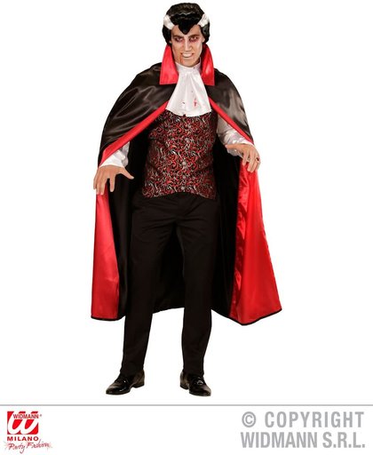 Vampier kostuum met jabot voor heren Halloween  - Verkleedkleding - Large