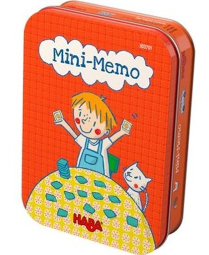 HABA Spel - Mini-memo (Duitse verpakking met Nederlandse handleiding)