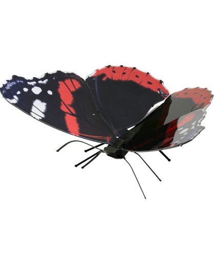 Metal Earth constructie speelgoed Red Admiral Butterfly