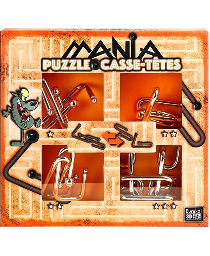 Planet Happy puzzelspel Puzzle Mania Casse-tÃªtes Orange