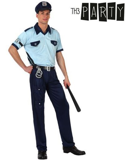 Kostuums voor Volwassenen Th3 Party Police officer