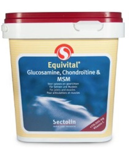 Sectolin Equivital Glucosamine. Chondroïtine & MSM - 1kg