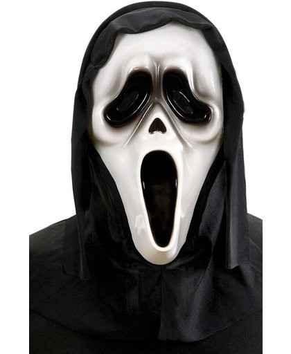 "Masker van een lichtgevend moordenaars spook voor volwassenen - Verkleedmasker - One size"