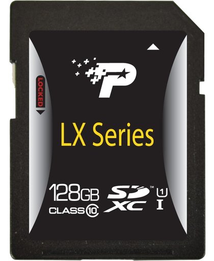 Patriot Memory 128GB SDXC flashgeheugen Klasse 10