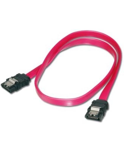 ASSMANN Electronic 2x SATA 7-pin, 0.3 m 0.3m SATA 7-pin SATA 7-pin Zwart, Rood SATA-kabel