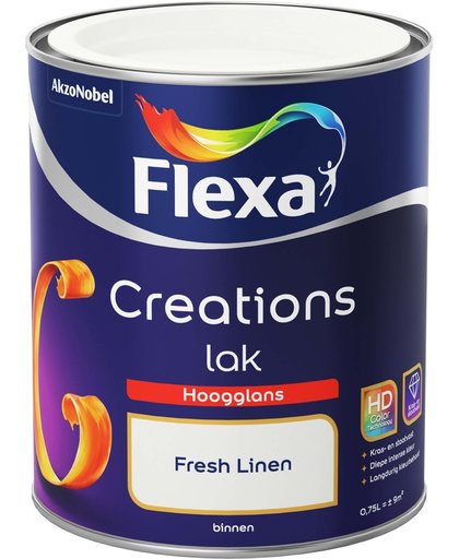 Flexa Creations - Lak Hoogglans - Fresh Linen - 750 ml