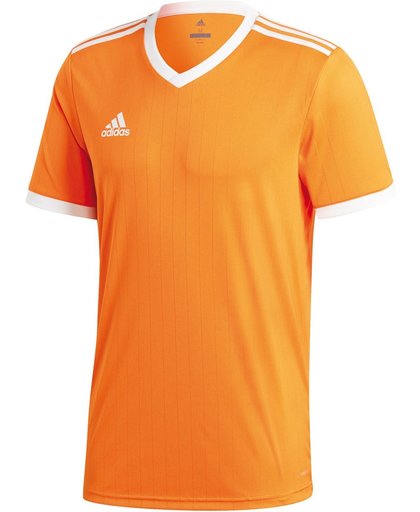 adidas Tabela 18 SS Jersey Teamshirt Heren Sportshirt - Maat XL  - Mannen - oranje/wit