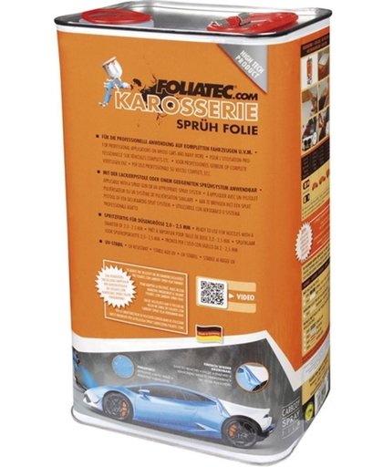 Foliatec Car Body Spray Film (Spuitfolie) - frozen bruin metallic mat 1x5liter bus