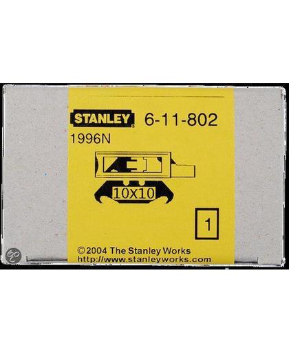 Stanley - Reserve Mesjes 1996 met gaten - 10 stuks/dispenser x 10