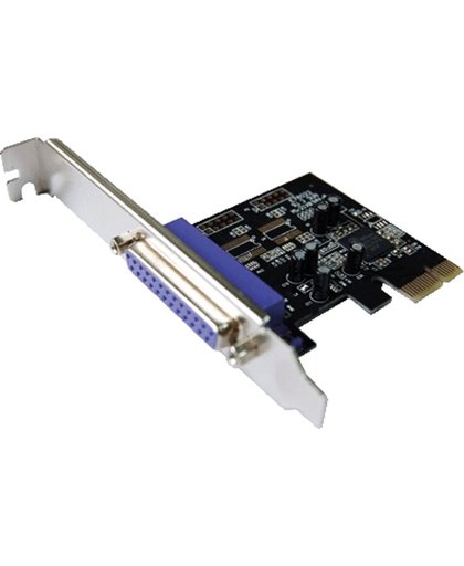 Dawicontrol DC-9110 PCIE Intern Parallel interfacekaart/-adapter