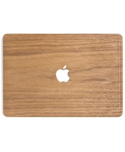Woodcessories - MacBook 13 inch Pro Retina Sticker - EcoSkin Walnoothout Bruin