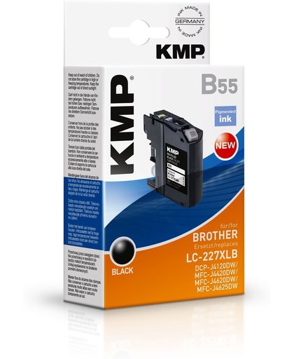 KMP LC227XLBK 1200pagina's Zwart inktcartridge