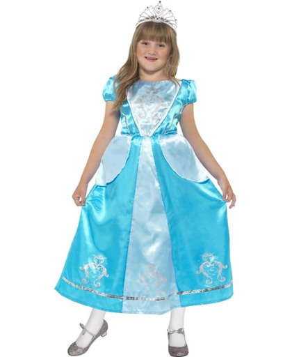 Prinses Assepoester jurkje | Sprookjesverkleedkleding meisje maat 128-140