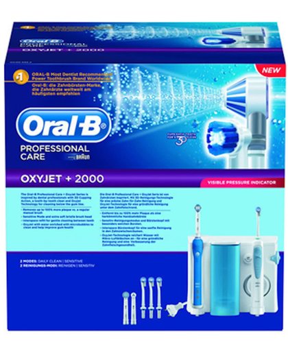 Oral-B ProfessionalCare 2000 + OxyJet Monddouche