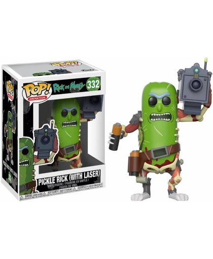 Funko: Pop! Rick and Morty Pickle Rick with Laser  - Verzamelfiguur