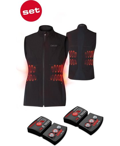 Lenz Vest Lith Pack rcB 1800 WOMEN - XL - Zwart