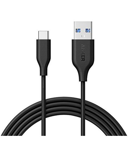 Anker PowerLine 1.8m zwarte USB-C naar USB 3.0 kabel uit Kevlar supervezel