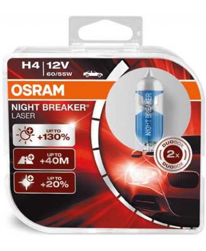 Osram Night Breaker Laser H4 12V Set