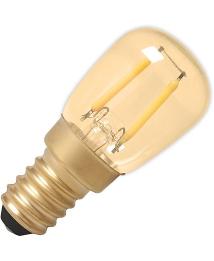 Calex schakelbord buislamp LED filament goud 1,5W (vervangt 13W) kleine fitting E14