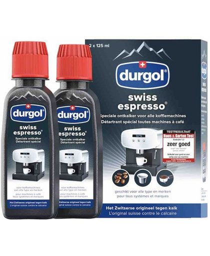 Durgol Swiss Espresso Ontkalker 4 Pack