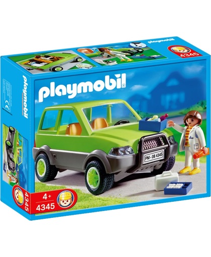 Playmobil Dierenarts Met Wagen - 4345