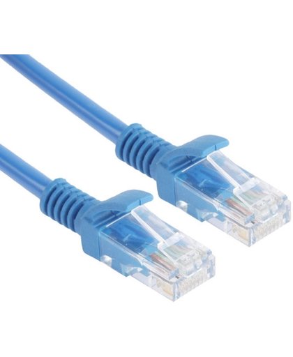 1m CAT6A Ethernet netwerk LAN kabel (10000 Mbit/s) - Blauw