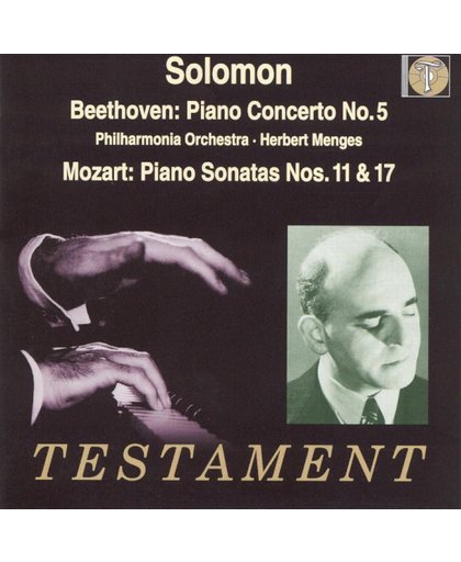 Solomon - Beethoven: Piano Concerto no 5; Mozart: Piano Sonatas
