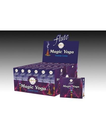 Flute Wierook Kegel Magic Yoga (12 pakjes)